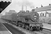 Photo 4. LMS class 2P 4-4-0 number 40684 entering Castleton station on 9 September 1959. RS Greenwood